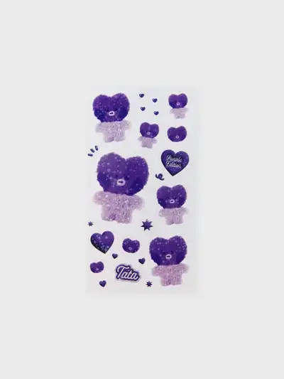 BT21 TATA Purple of Wish Edition ミニミニ ステッカー