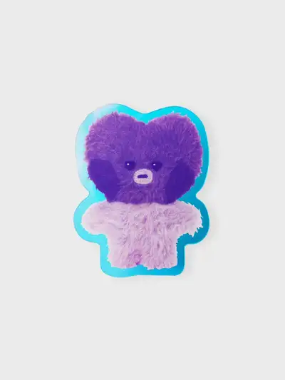 BT21 TATA Purple of Wish Edition ミニニ アクリルクリップマグネット