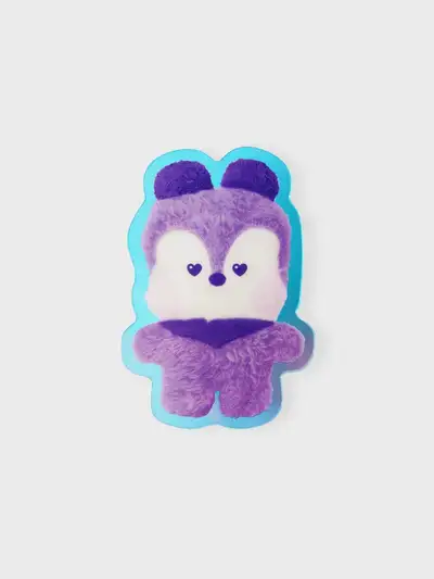 BT21 MANG Purple of Wish Edition Mini Acrylic Clip Magnet