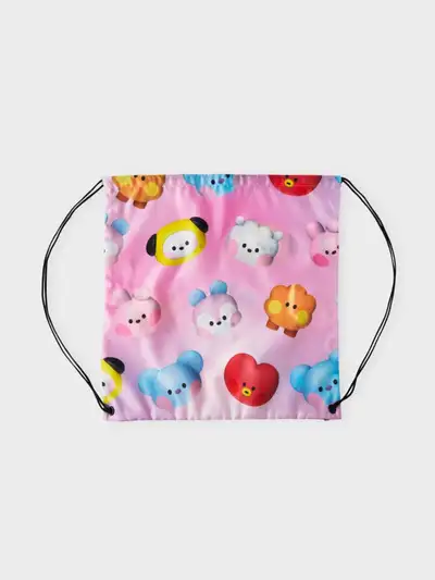 BT21 ミニニ ビッグアンドタイニー スト​リングバックパック