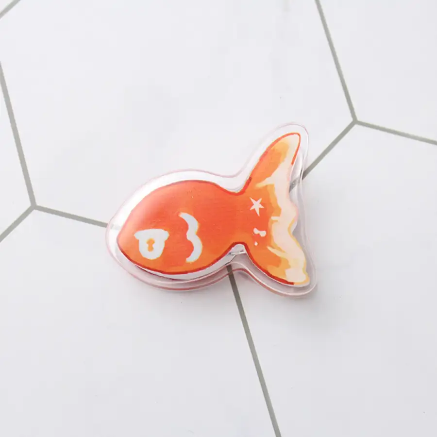 [Myango] Illustration Acrylic Clip (Clamp) 3-Piece Set | Illustration Goods — 3