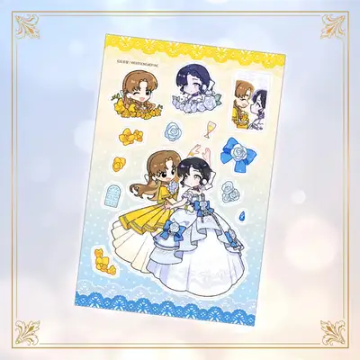 [An Ugly Woman Was Summoned] Webtoon Seal Sticker 1 Type | Webtoon Goods