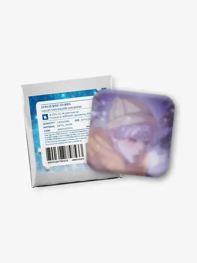 蛤蜊少年收藏方形鐵牌