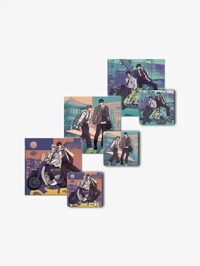 Shell Boy Travel Magnet Package