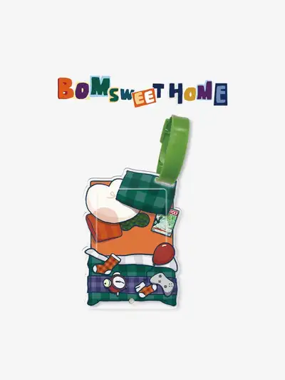 Spring Sweet Home Acrylic Photocard Holder Keyring