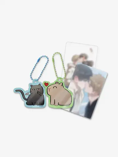 Hong Sil Quest Kissing Magnetic Acrylic Keyring Set