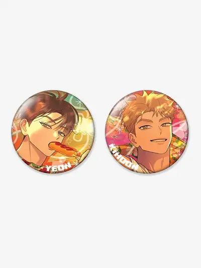 Hongsil Quest Drive Can Badge Set