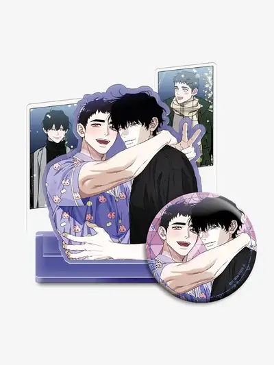 Worse Than Others Scene Acrylic Stand, Can Badge