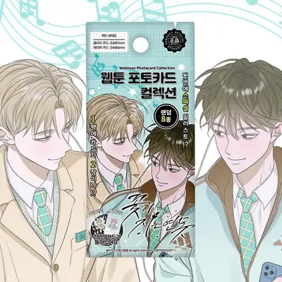 Falling Flowers Pond Official Webtoon Photocard Collection 8 Types (Random) | Card Tech