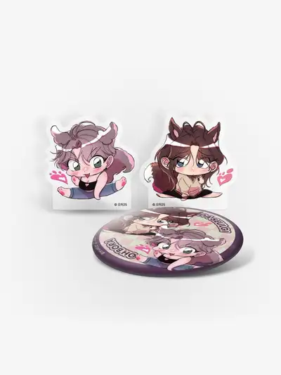 All's Nice! Acrylic Block, Can Badge