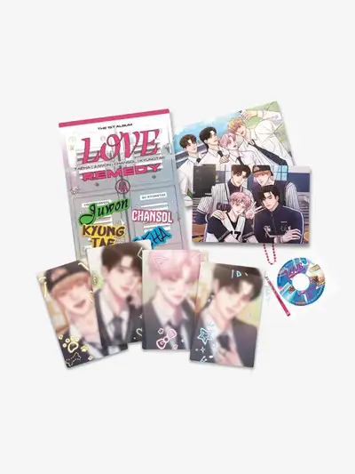 Love Remedy 1st Full Album: LOVE REMEDY Package