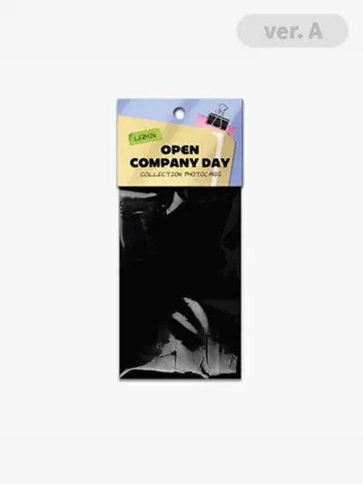 Open Company Day Resin A Collection Photocard