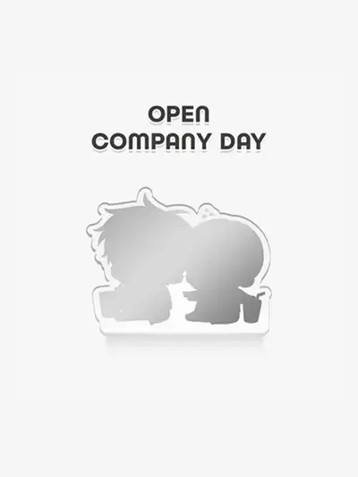Open Company Day Acrylic Block