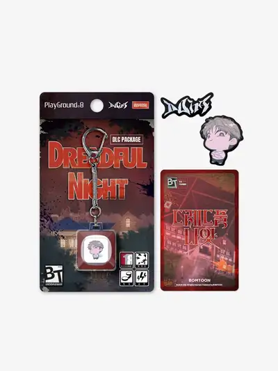 Dreadful Night Game Pack Keycap Keyring Set - Nam Do-ha