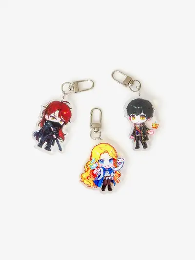 Blonde Elf Master Keyring