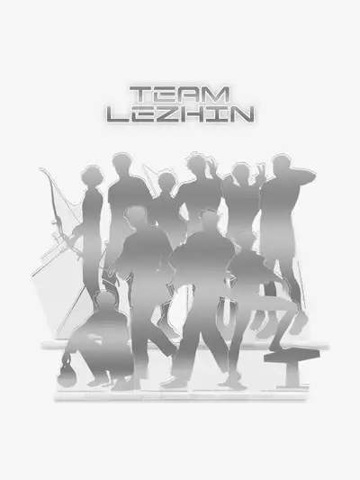 Team Resin Acrylic Stand