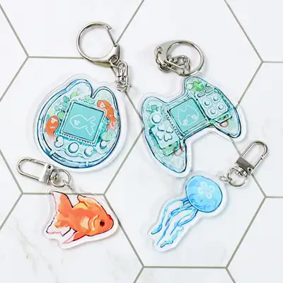 Myango Objet Acrylic Keyring 4 Types