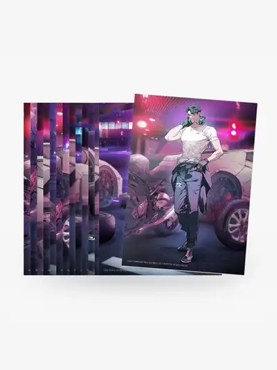Another Pink Partner Printed Photo Set