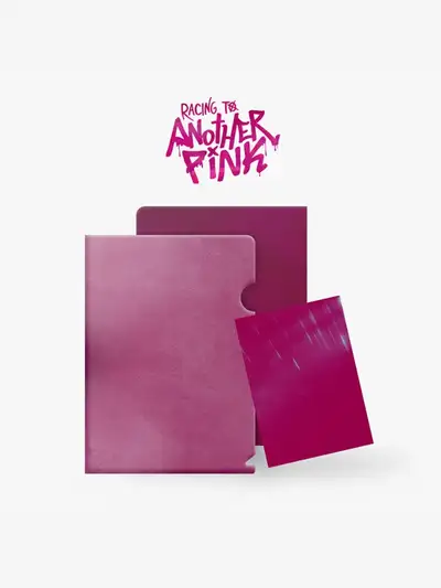 Another Pink Clear File + Couple Postcard