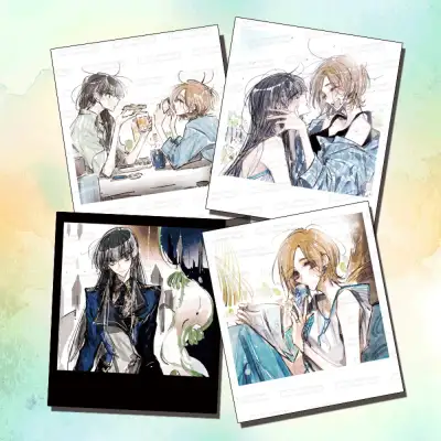 [Swallowtail] Polaroid 12 Types | 3 Sets | Webtoon Goods