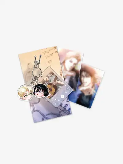 Flashlight Album Keyring Set