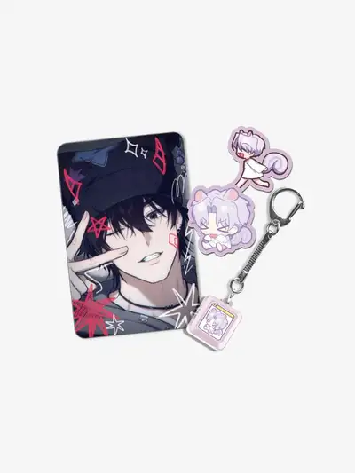 The Guildmaster's Neighbor Keycap Keyring Set - Yoon Jigu