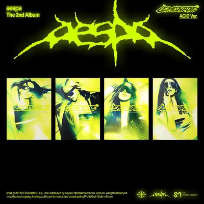 aespa The 2nd Album [LEMONADE] (ACID Ver.) SET