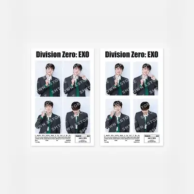 EXO 2026 SM ARTIST SEASON'S GREETINGS 4CUT PHOTO SET