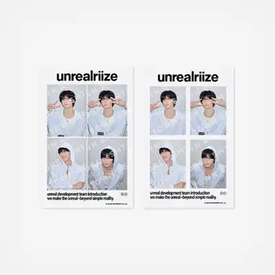 RIIZE 2026 SM ARTIST SEASON'S GREETINGS 4CUT PHOTO SET