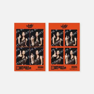 aespa 2026 SM ARTIST SEASON'S GREETINGS 4CUT PHOTO SET