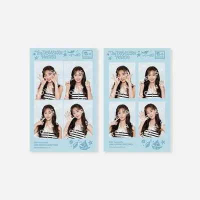GIRLS' GENERATION 2026 SM ARTIST SEASON'S GREETINGS 4CUT PHOTO SET