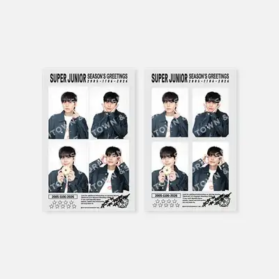 SUPER JUNIOR 2026 SM ARTIST SEASON'S GREETINGS 4CUT PHOTO SET