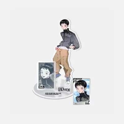 2025 EXO FANMEETING 'EXO'verse' ILLUSTRATION ACRYLIC STAND SET
