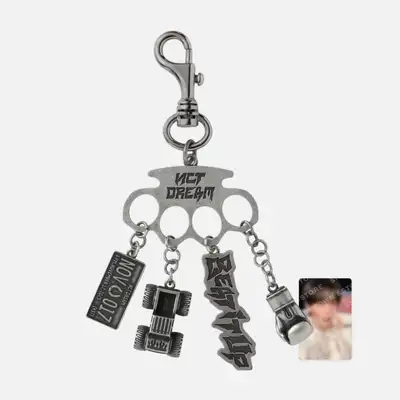 NCT DREAM Beat It Up - METAL KNUCKLE KEY RING SET