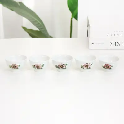 宇宙星 5人茶具套装 传统茶杯