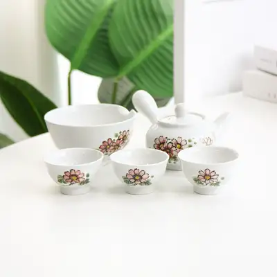 宇宙3人茶具套装 传统茶具杯茶道套装