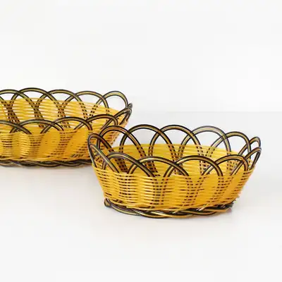 PP Oval Lettuce Basket