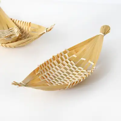 M Bamboo Pear-Shaped Fried Basket