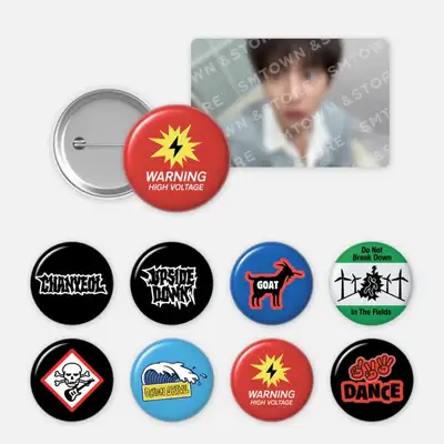 CHANYEOL Upside Down - PIN BUTTON SET