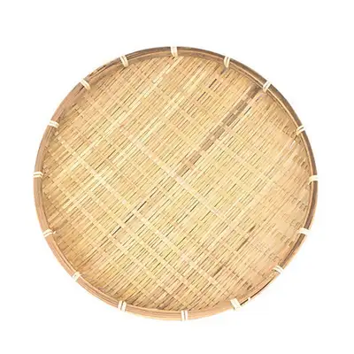 29cm Bamboo Round Strainer Basket B | Lettuce Fried Food Pancake Basket