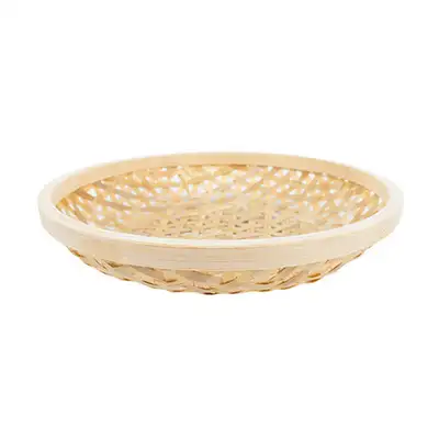 S Bamboo Round Strainer Basket | Savory Pancakes, Vegetable Basket