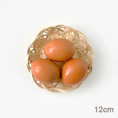 12cm Bamboo Flower Strainer (Tempura Plate Mini Bowl Izakaya Flower Strainer Japanese Cuisine Decorative Piece)