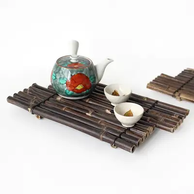 L 竹筒盛り付け皿（和風 食器 天ぷら 寿司 プレート 和食 トレー 珍しい オシャレ）