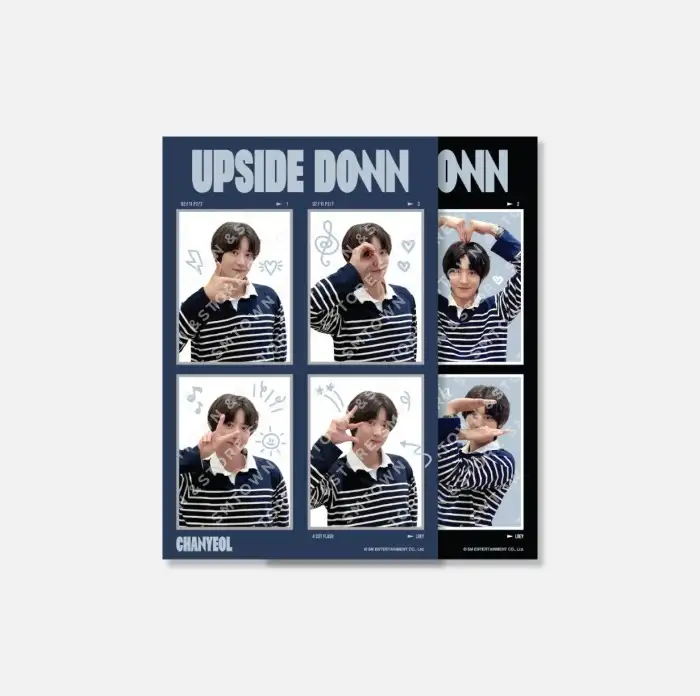 2025 CHANYEOL [Upside Down : Sound Stage] [FAST DELIVERY] 4カットフォトセット