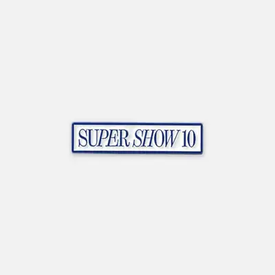 SUPER JUNIOR CONCERT 'SUPER SHOW 10' BADGE
