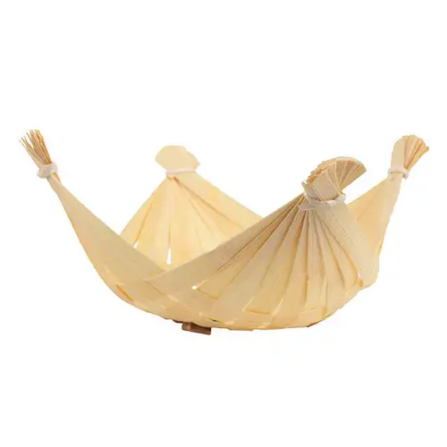 Bamboo Star-Shaped Tempura Basket (Unique Dish Sashimi Restaurant Plate Izakaya Strainer Japanese Cuisine Decorative Prop) — 5
