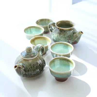 天目普洱茶茶具套组
