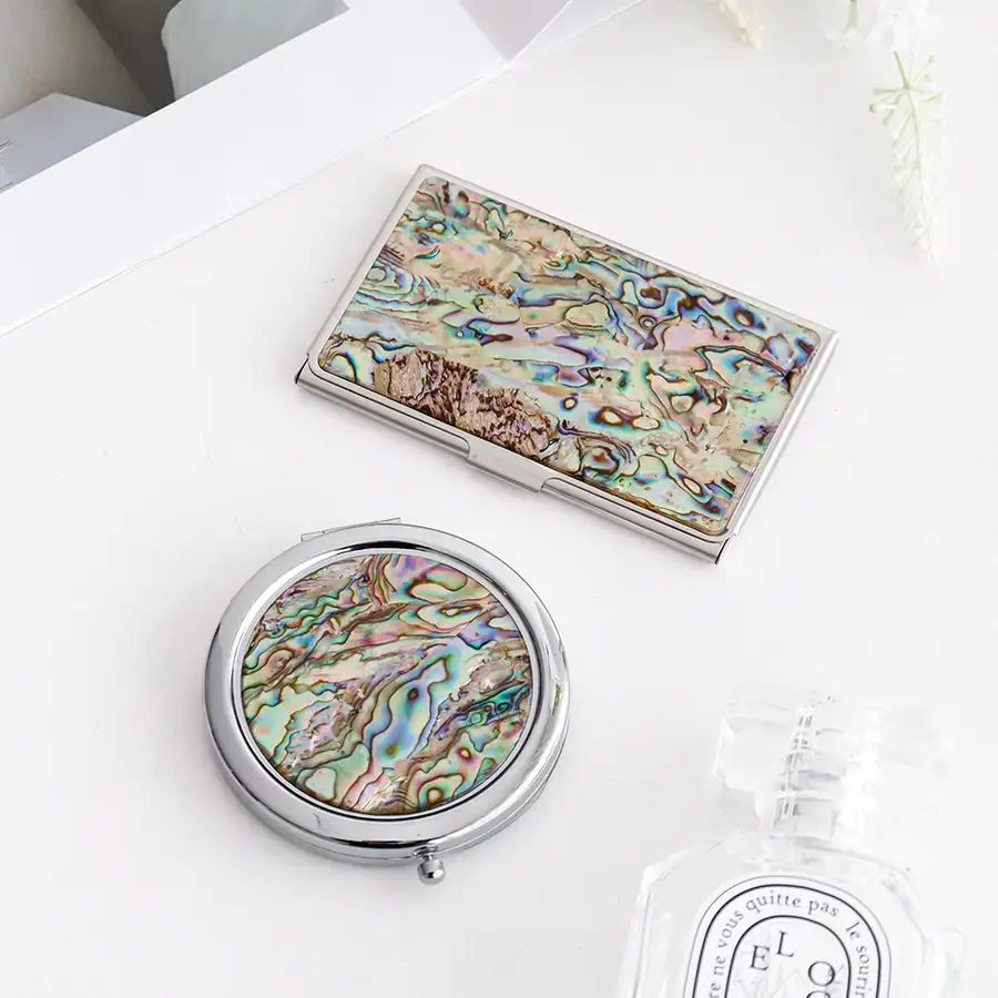 （2种）螺钿漆器极光名片夹+极光一键手镜M — 1
