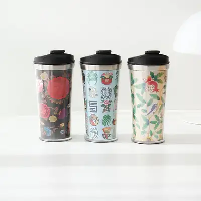 Grand Korean Folk Painting Tumbler