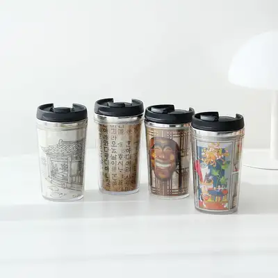 Premium Shell-Inlay Tumbler (Small)